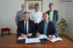 Vertragsunterzeichnung Breitbandausbau Vertragsunterzeichnung Breitbandausbau